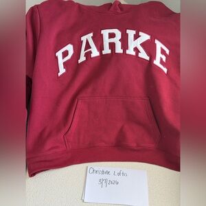 EUC Parke XXL hoodie valentines 2025